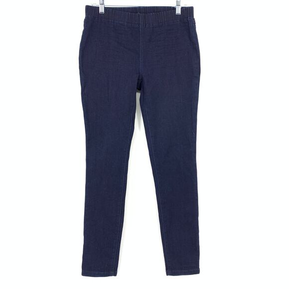 INC International Concepts Denim - INC International Concepts Pull On Jegging Jeans Womens Sz PM Dark Wash Stretch